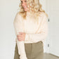 Crewneck Drop Shoulder Sweater FF Tops
