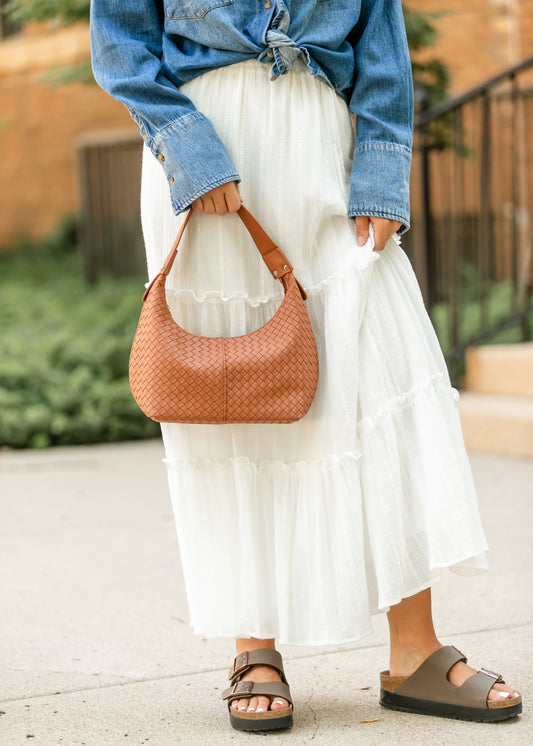 Crossed Paths Hobo Bag Accessories Camel