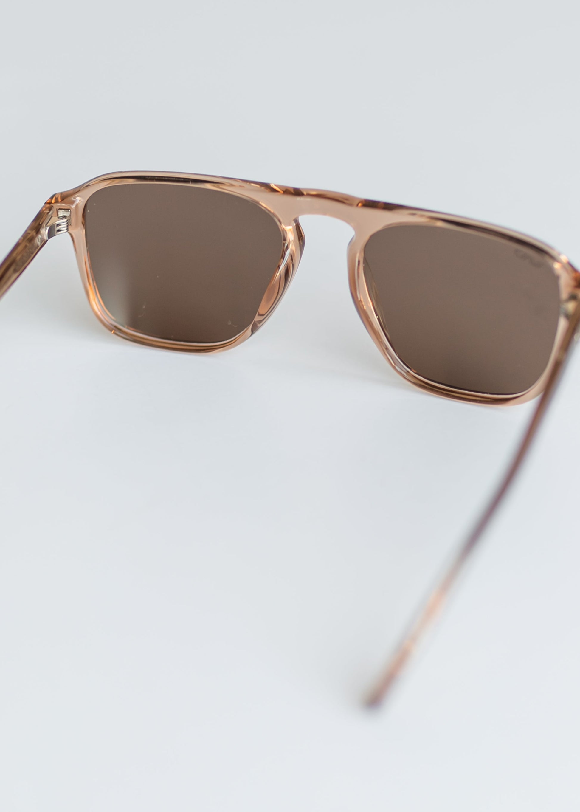 Crystal Brown Aviator Sunglasses Accessories