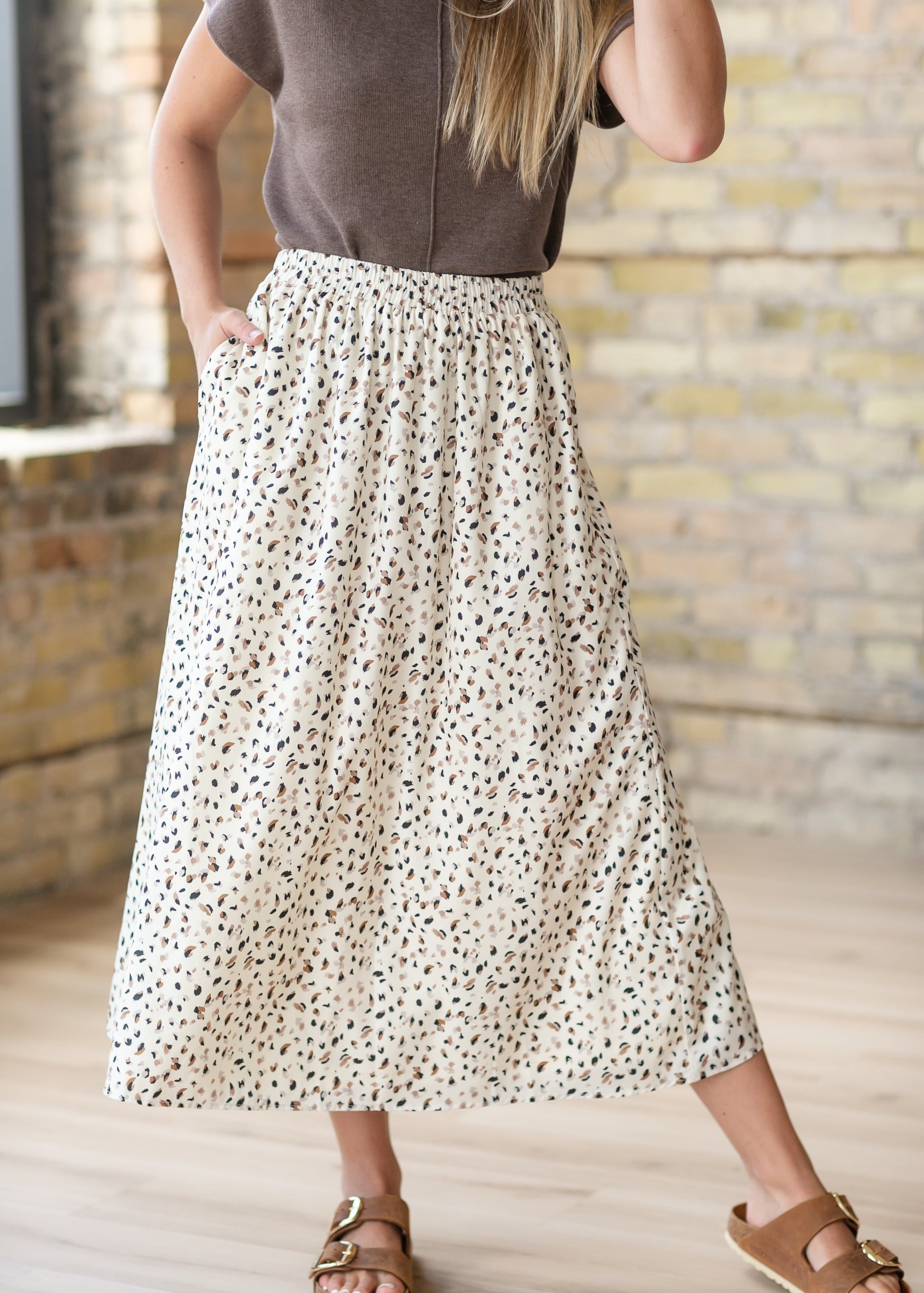 Dapple Dash Maxi Skirt FF Skirts