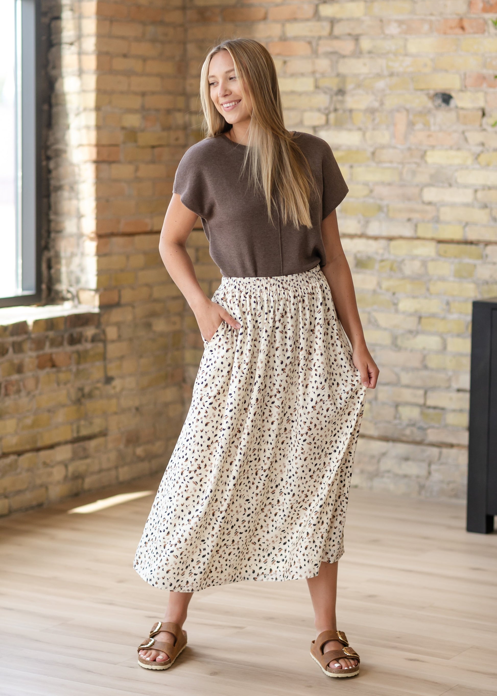 Dapple Dash Maxi Skirt FF Skirts