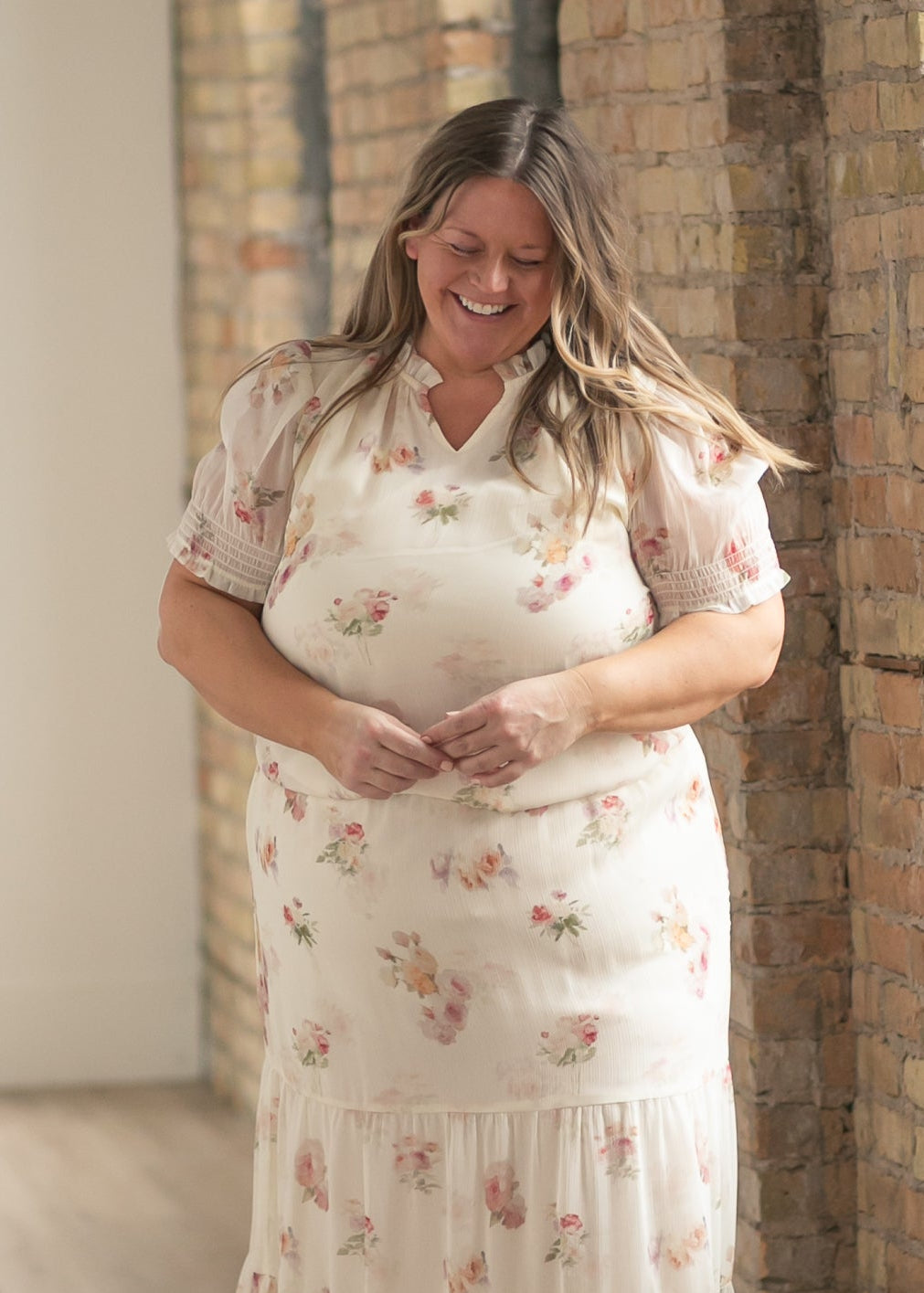 Dempsey Puff Short Sleeve Top IC Tops