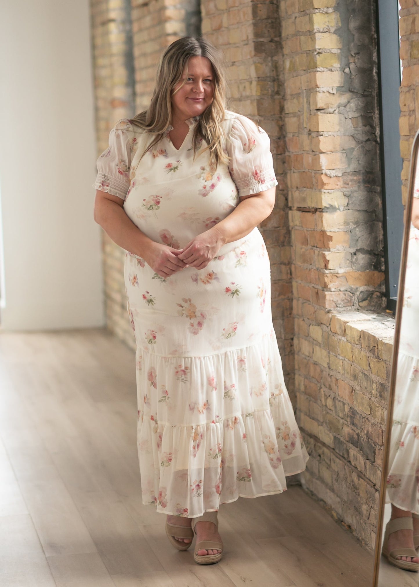 Dempsey Puff Short Sleeve Top IC Tops