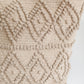 Diamond Pattern Knit Tote Bag Accessories