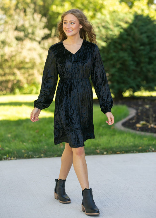 Diana Velvet Midi Dress IC Dresses