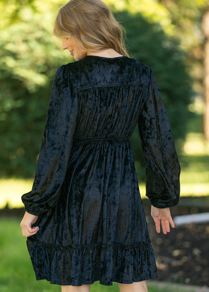 Diana Velvet Midi Dress IC Dresses