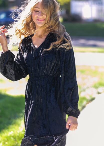 Diana Velvet Midi Dress IC Dresses