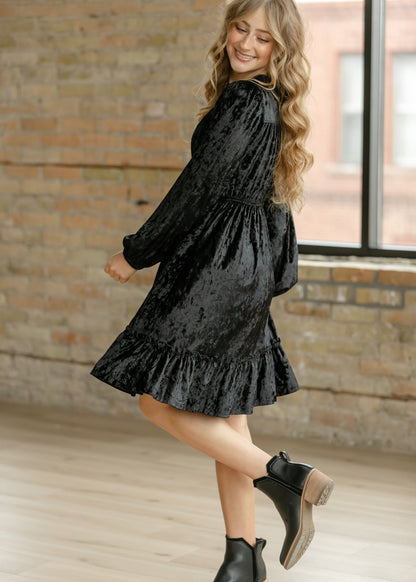 Diana Velvet Midi Dress IC Dresses