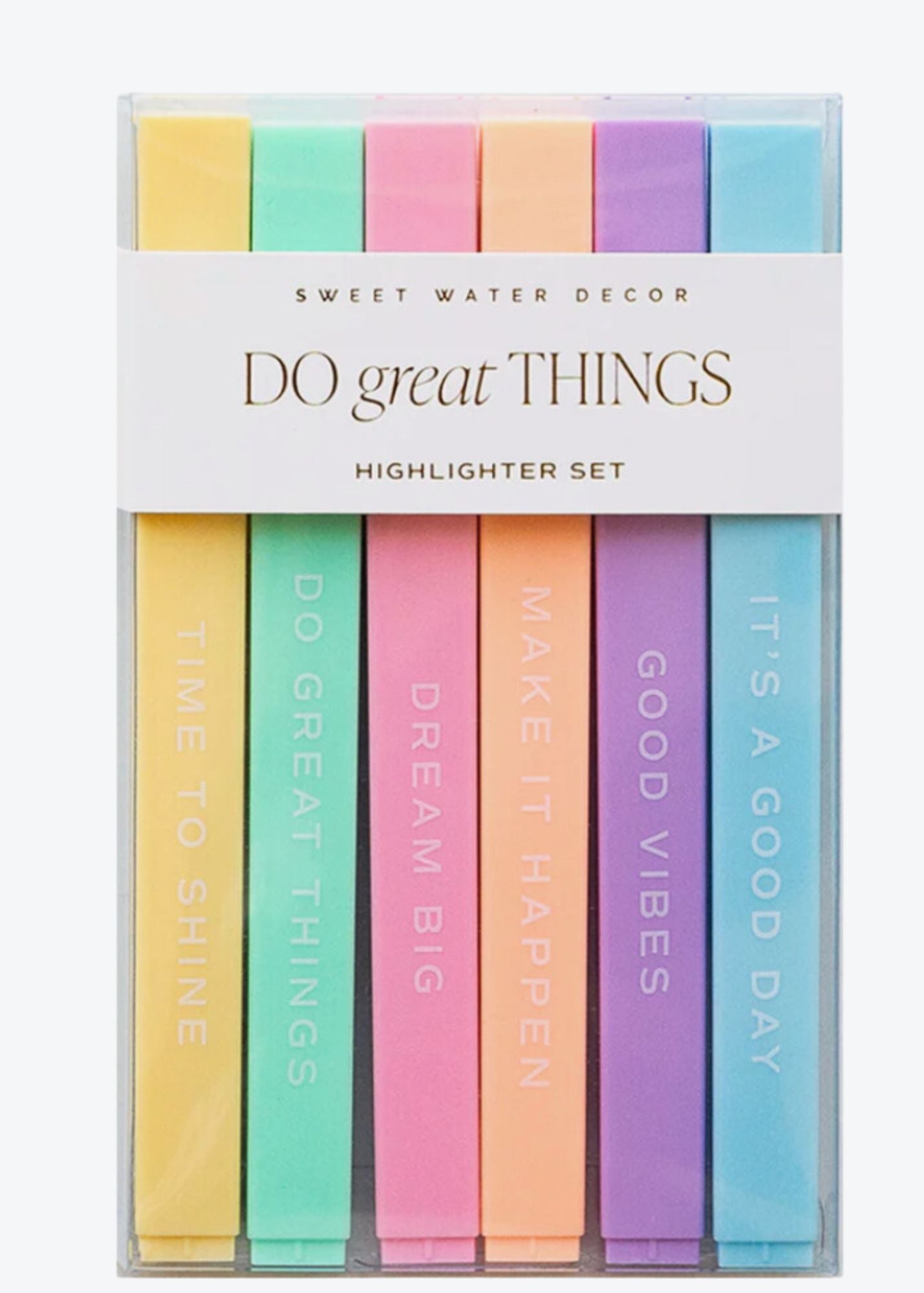 Do Great Things Highlighter Set Gifts