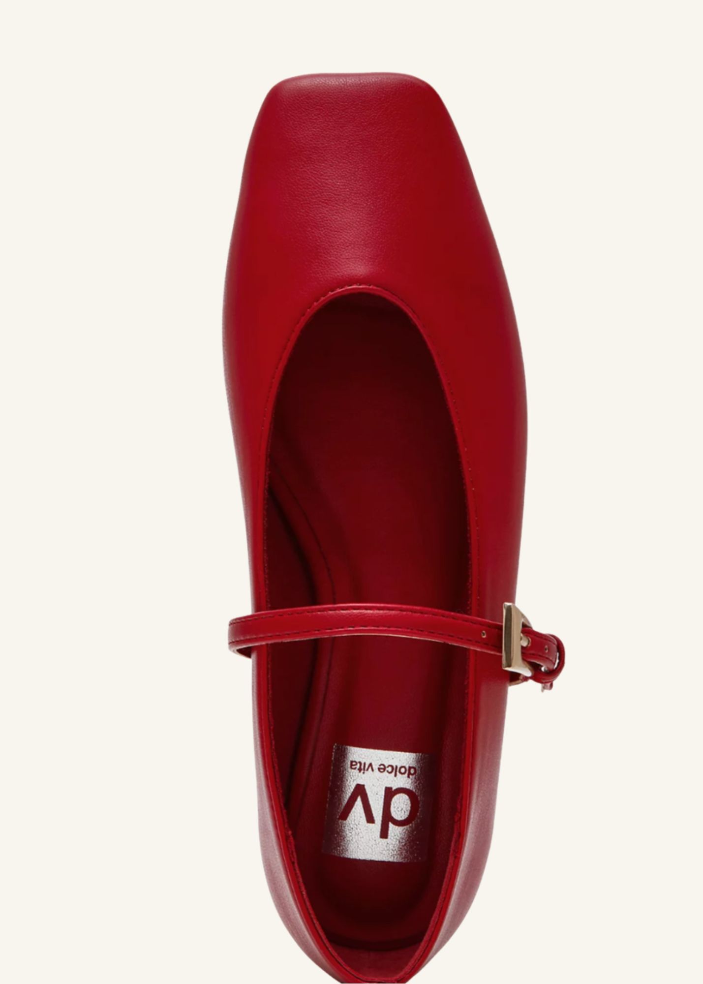Dolce Vita® Fabes Dark Red Mary Jane Flats Shoes