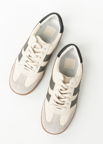 Dolce Vita® Merit Sneakers White Gray Leather Shoes