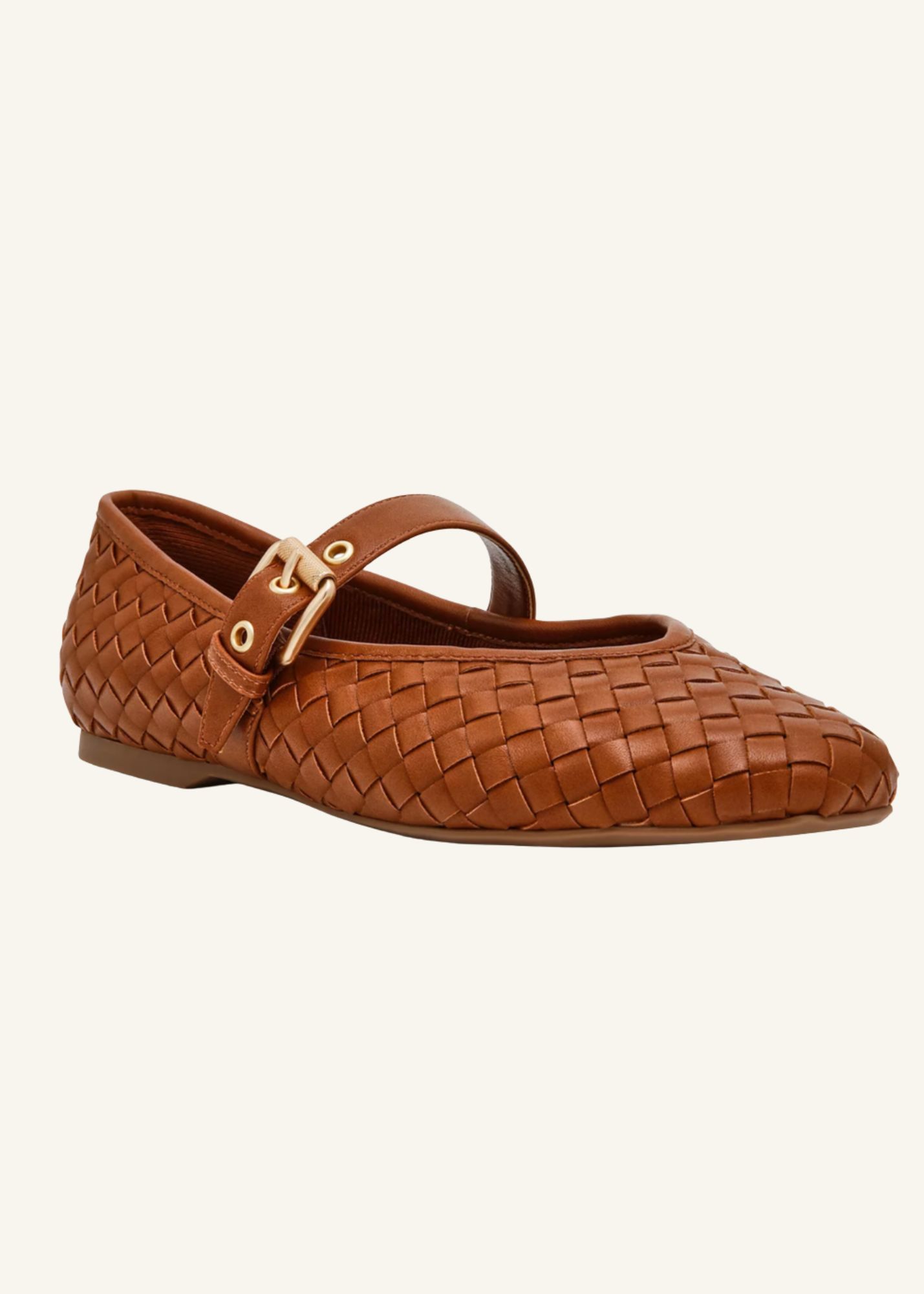 Dolce Vita® Mulaney Chestnut Woven Mary Jane Flats Shoes