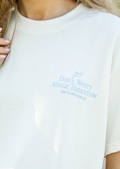 Don't Worry Cafe Graphic T-shirt FF Tops