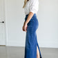 Donna Medium Wash Long Denim Skirt IC Skirts