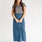 Donna Medium Wash Maxi Skirt - COMING SOON IC Skirts