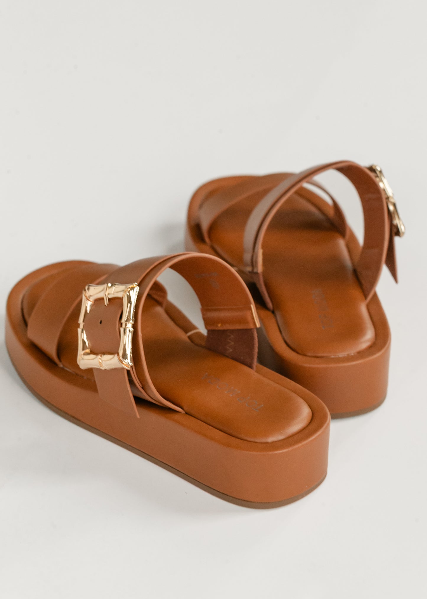 Double Strap Platform Sandals Shoes