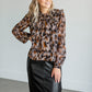 Drew Long Sleeve Lined Top FF Tops