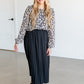 Drew Long Sleeve Lined Top FF Tops