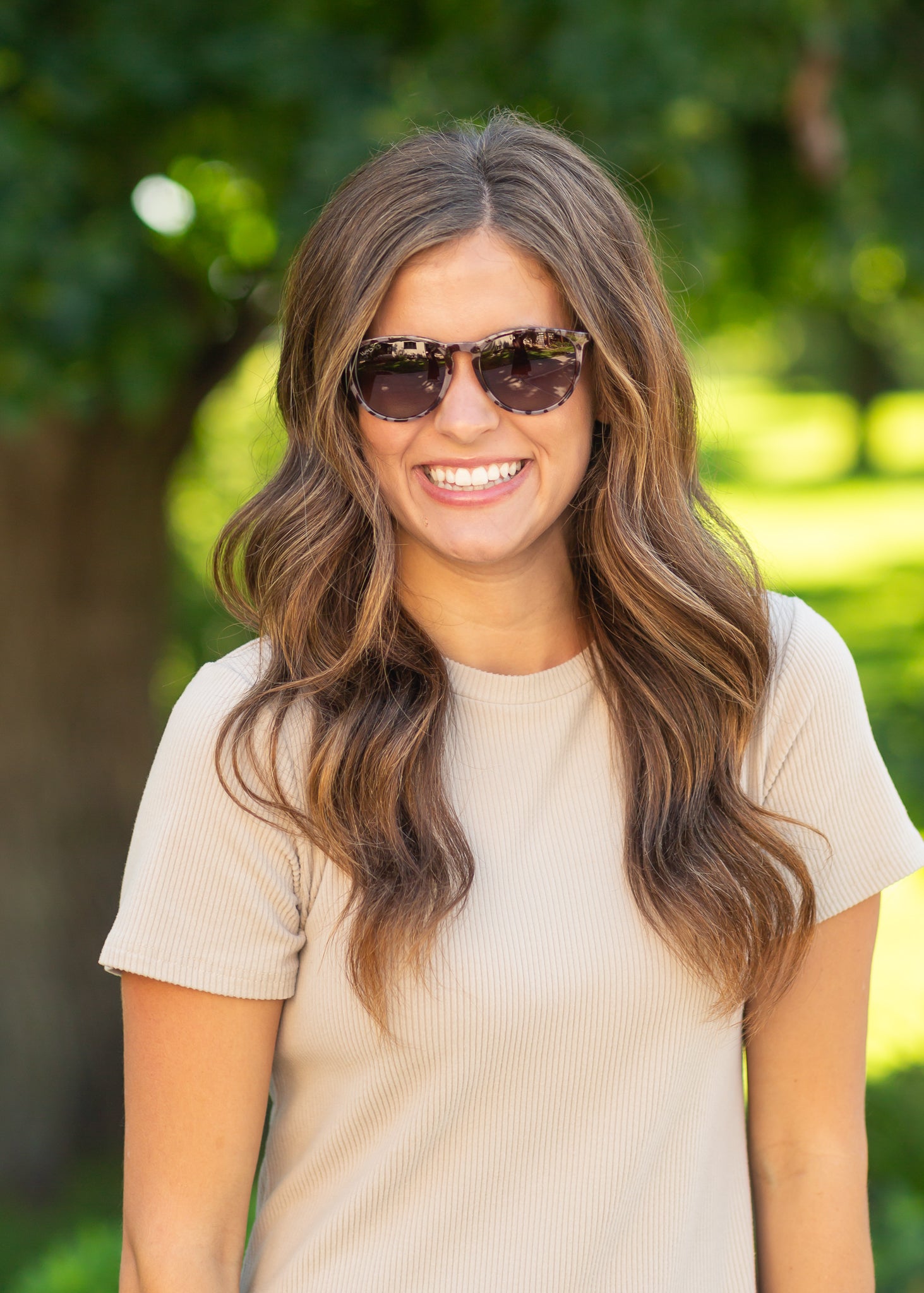 Drew Round Polarized Sunglasses Accessories