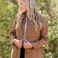 Drifting Slowly Tawny Anorak Cotton Jacket FF Tops