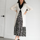 Duster Single Button Ribbed Cardigan Tops Cream / S