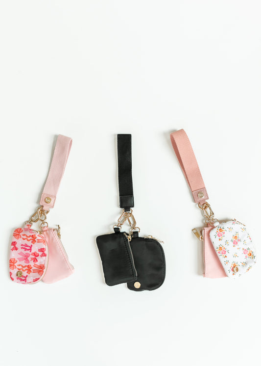 Dynamic Duo Pouch Wristlet Accessory