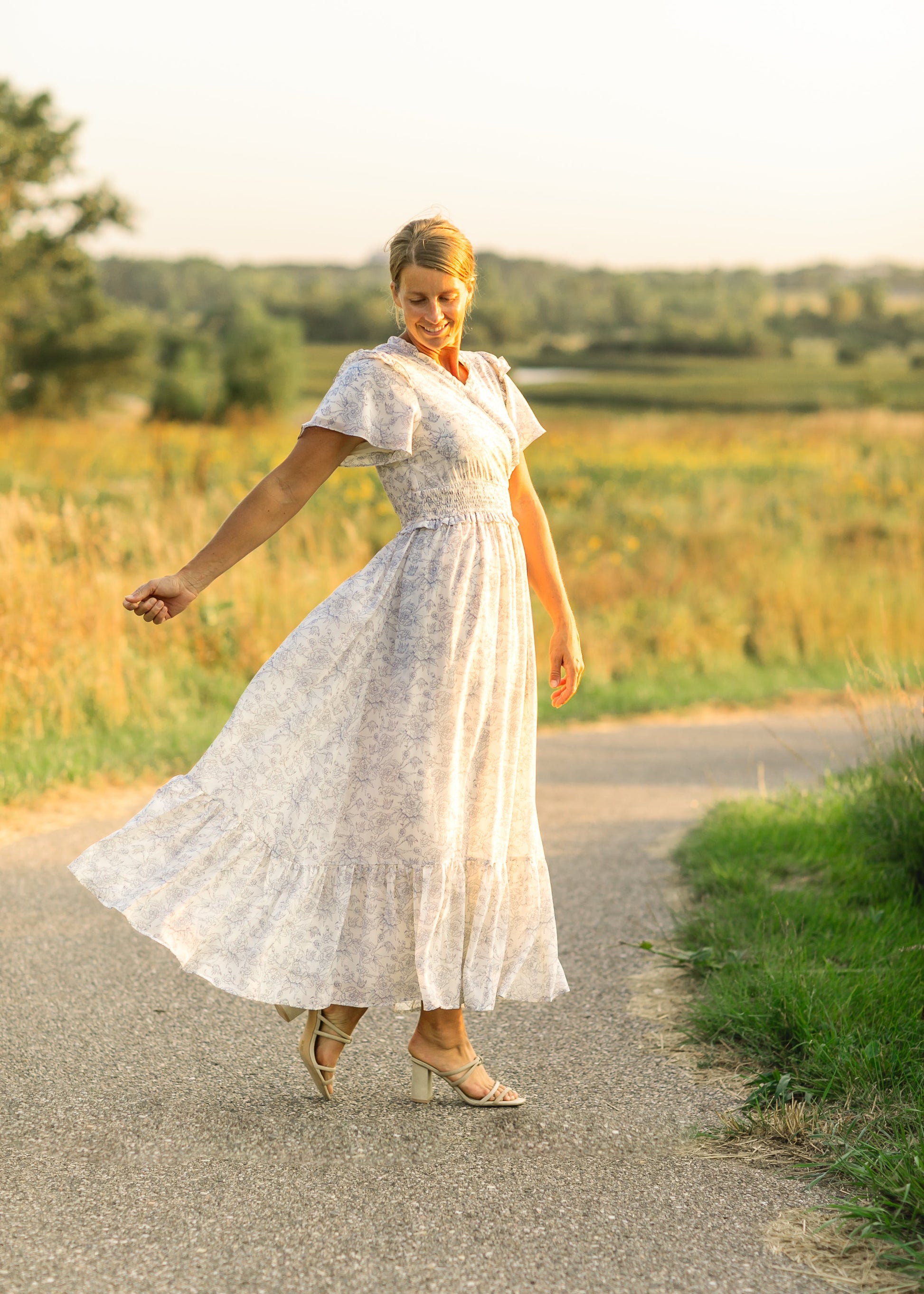 Eden Floral Maxi Dress IC Dresses