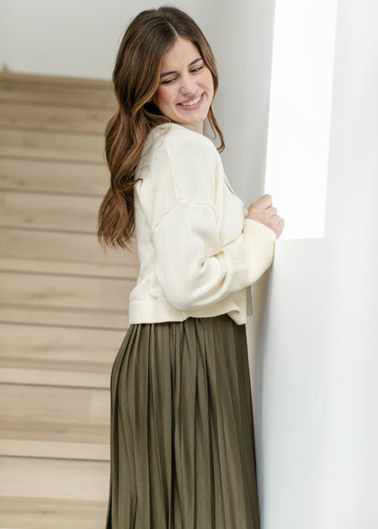 elan Tie Front Cardigan FF Layering Essentials