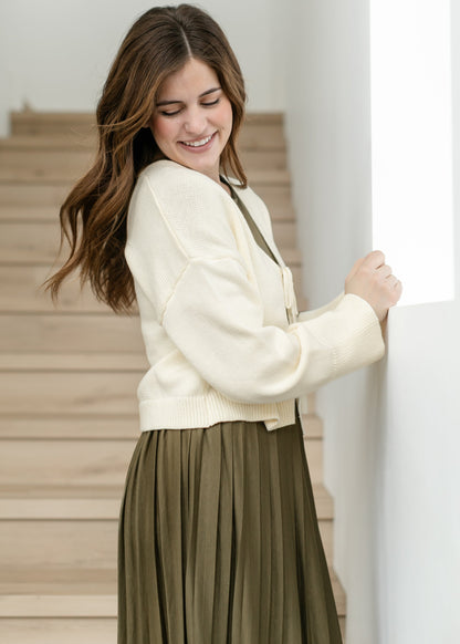 elan Tie Front Cardigan FF Layering Essentials