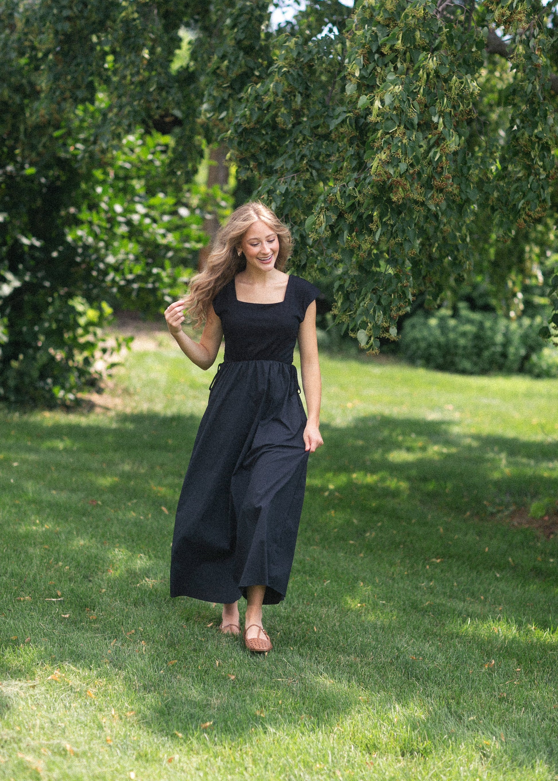 Eleanor Black A-line Maxi Dress, Small Eleanor Black A-line Maxi Dress, Small