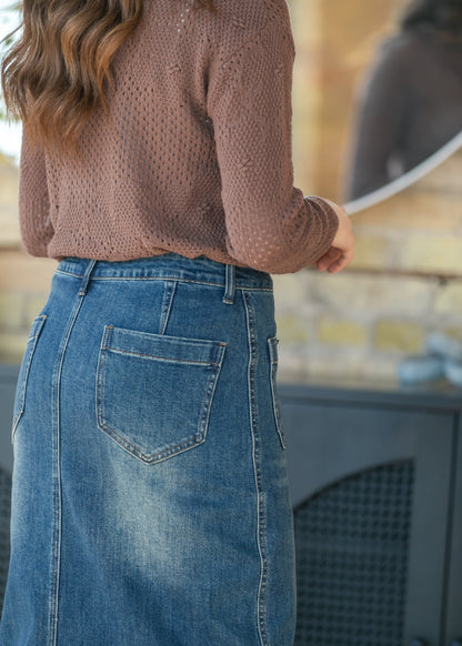 Elin Front Pocket Maxi Skirt IC Skirts