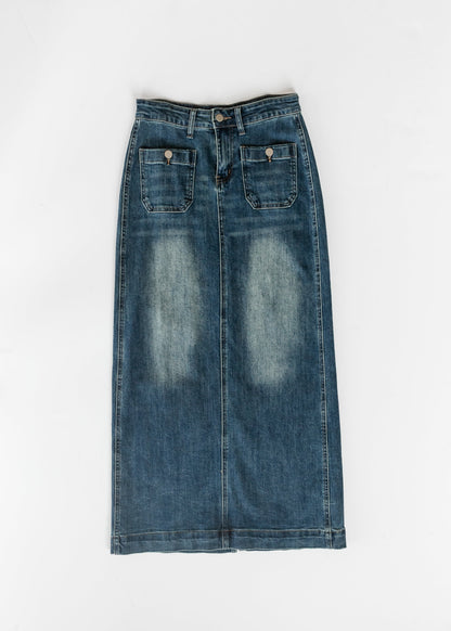 Elin Front Pocket Maxi Skirt IC Skirts