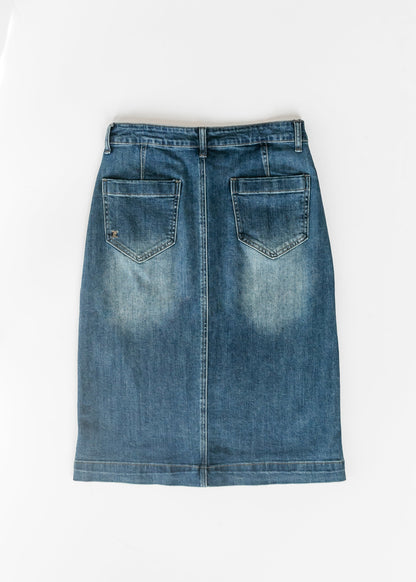 Elin Front Pocket Midi Skirt IC Skirts
