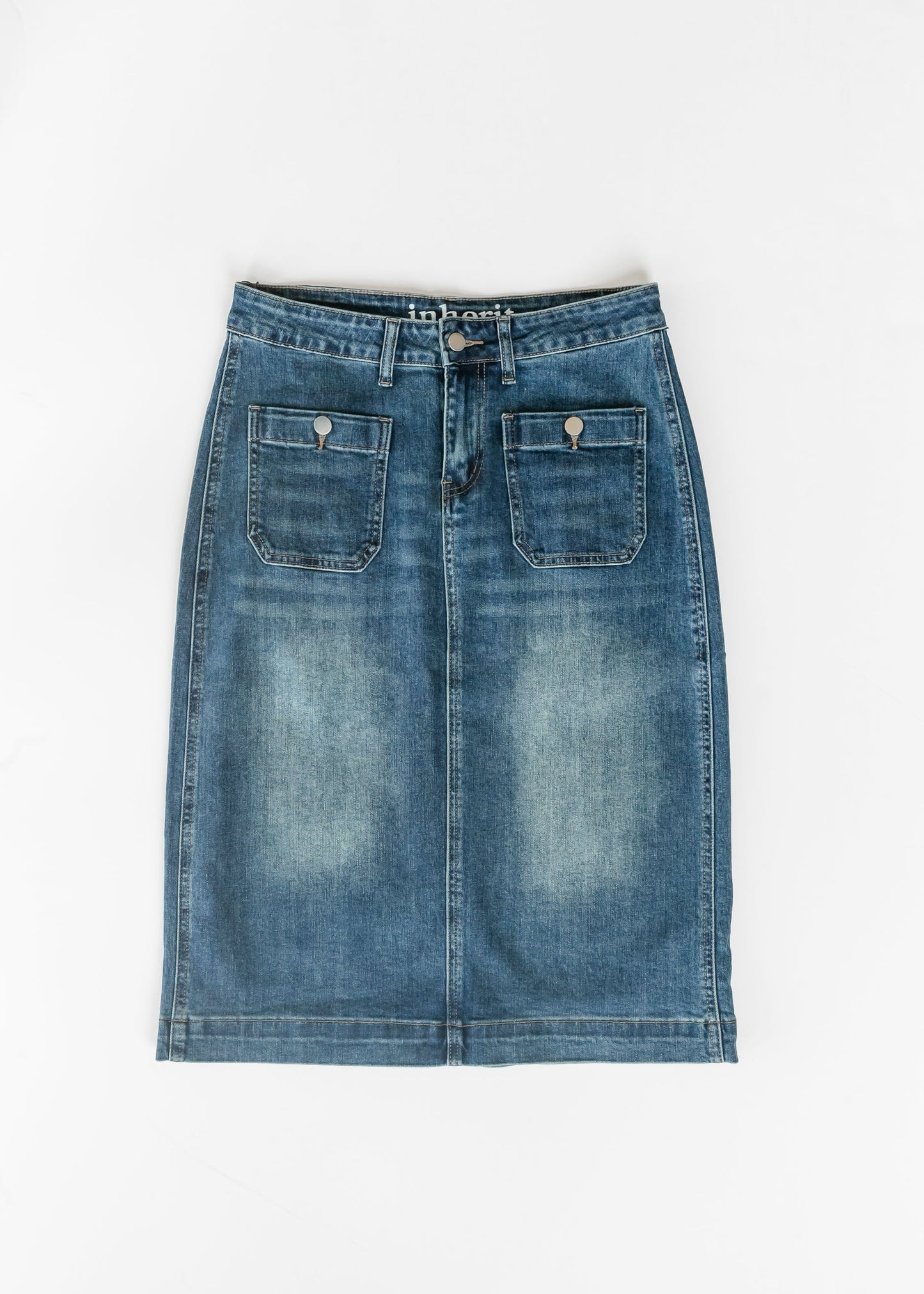 Elin Front Pocket Midi Skirt IC Skirts