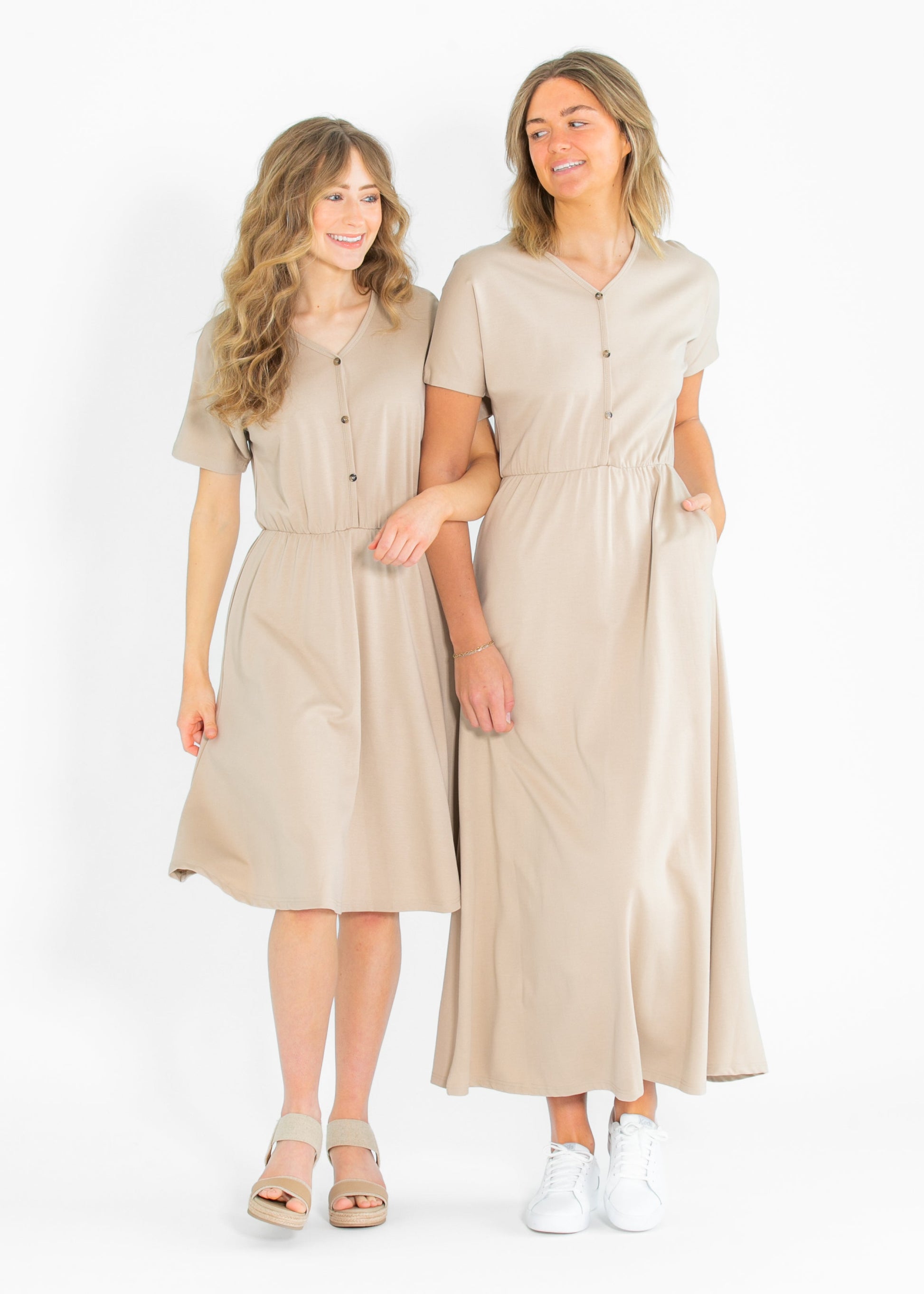Ella Cinched Waist Maxi Dress IC Dresses