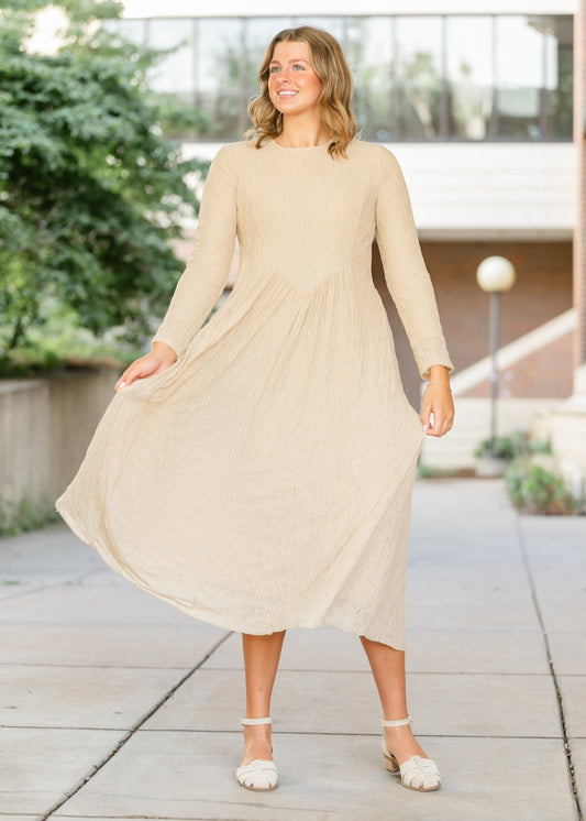 Ellie Long Sleeve Lace Dress FF Dresses
