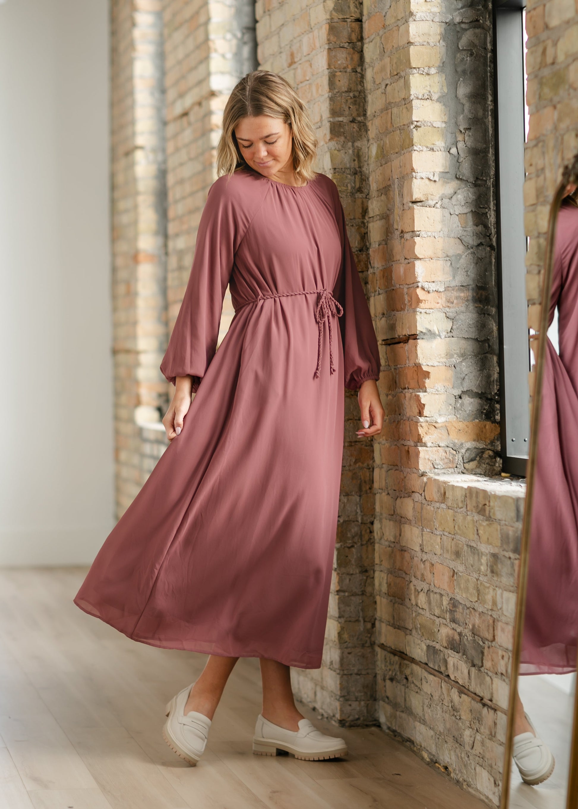 Ember Solid Beaded Trim Maxi Dress - FINAL SALE Inherit Co. Ember Solid Beaded Trim Maxi Dress - FINAL SALE Inherit Co.