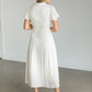 Embroidered Button Up Maxi Shirtdress FF Dresses
