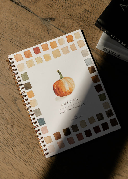 Emily Lex Studio Autumn Watercolor Workbook Gifts