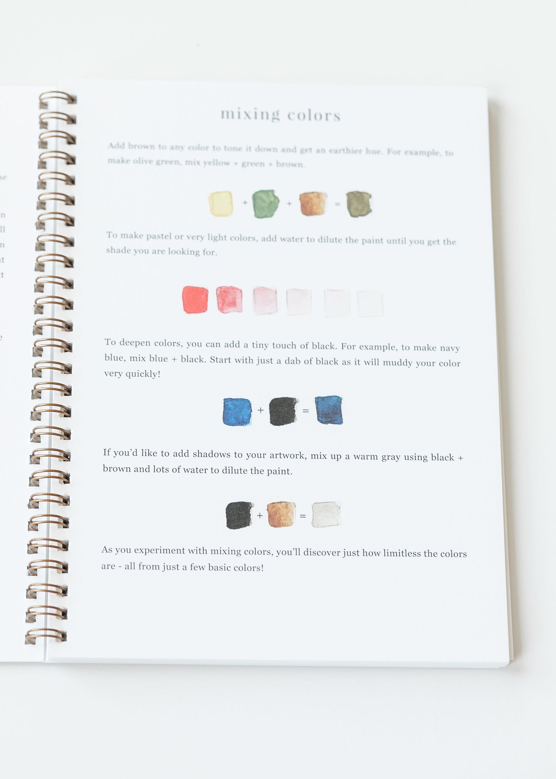 Emily Lex Studio Autumn Watercolor Workbook Gifts