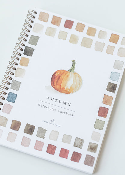 Emily Lex Studio Autumn Watercolor Workbook Gifts