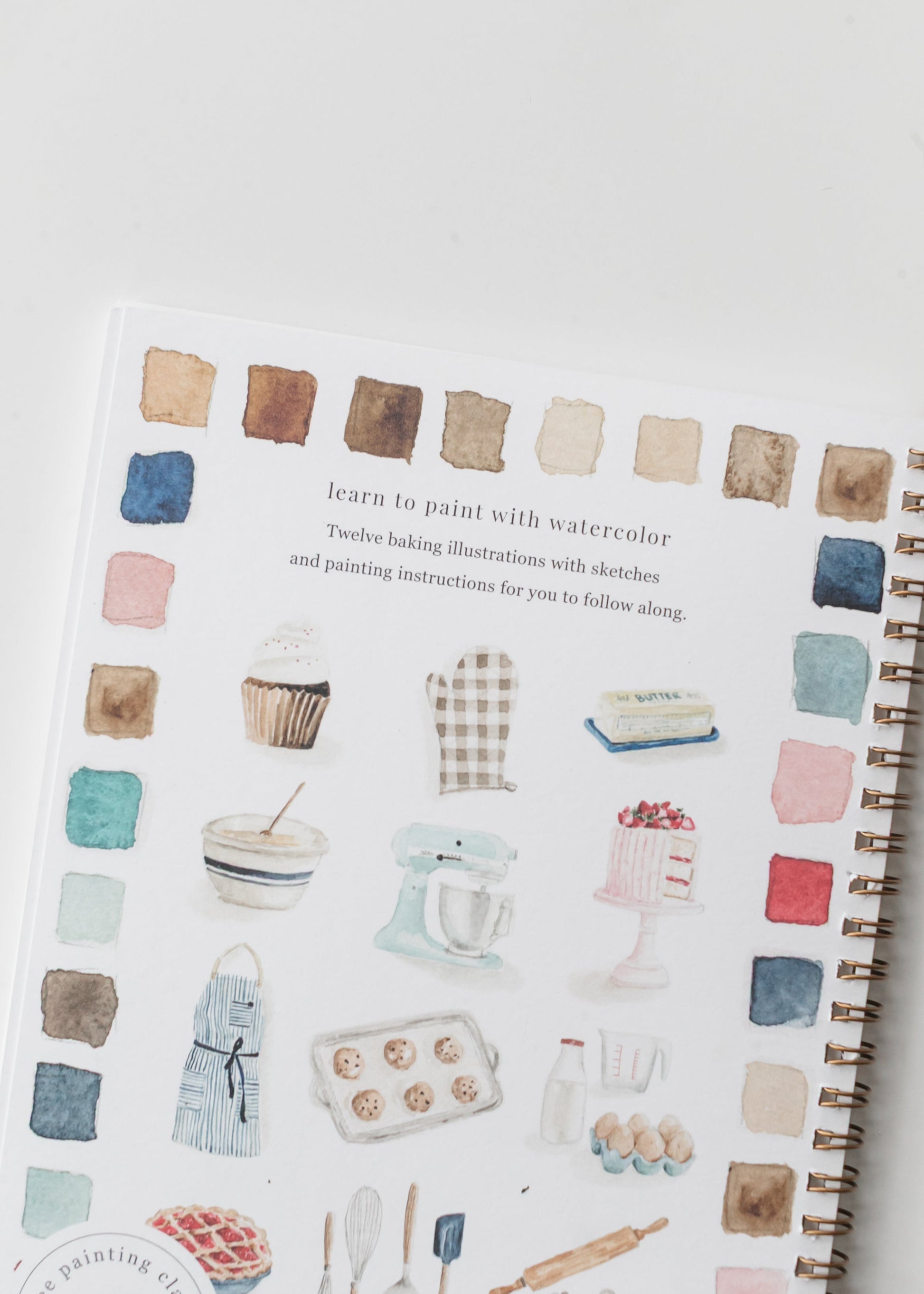 Emily Lex Studio Baking Watercolor Workbook FF Home + Lifestyle