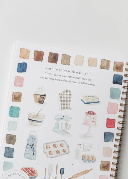 Emily Lex Studio Baking Watercolor Workbook FF Home + Lifestyle