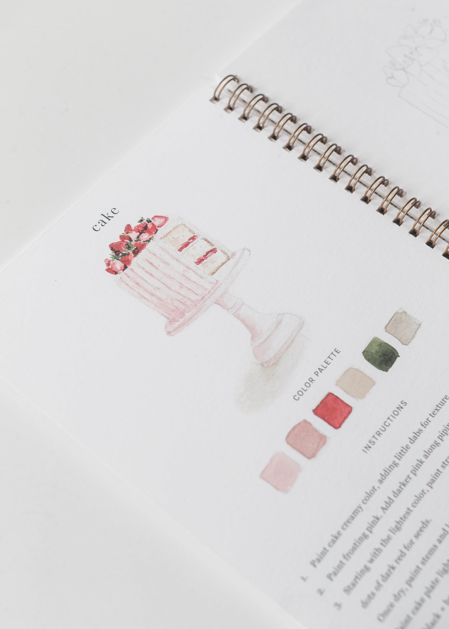 Emily Lex Studio Baking Watercolor Workbook FF Home + Lifestyle