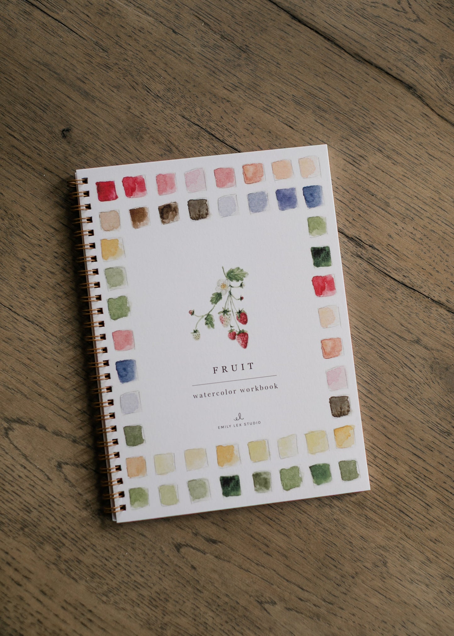 Emily Lex Studio Fruit Watercolor Workbook FF Home + Lifestyle