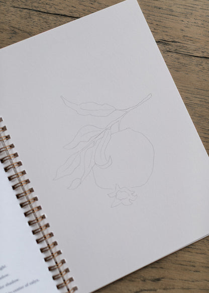 Emily Lex Studio Fruit Watercolor Workbook FF Home + Lifestyle