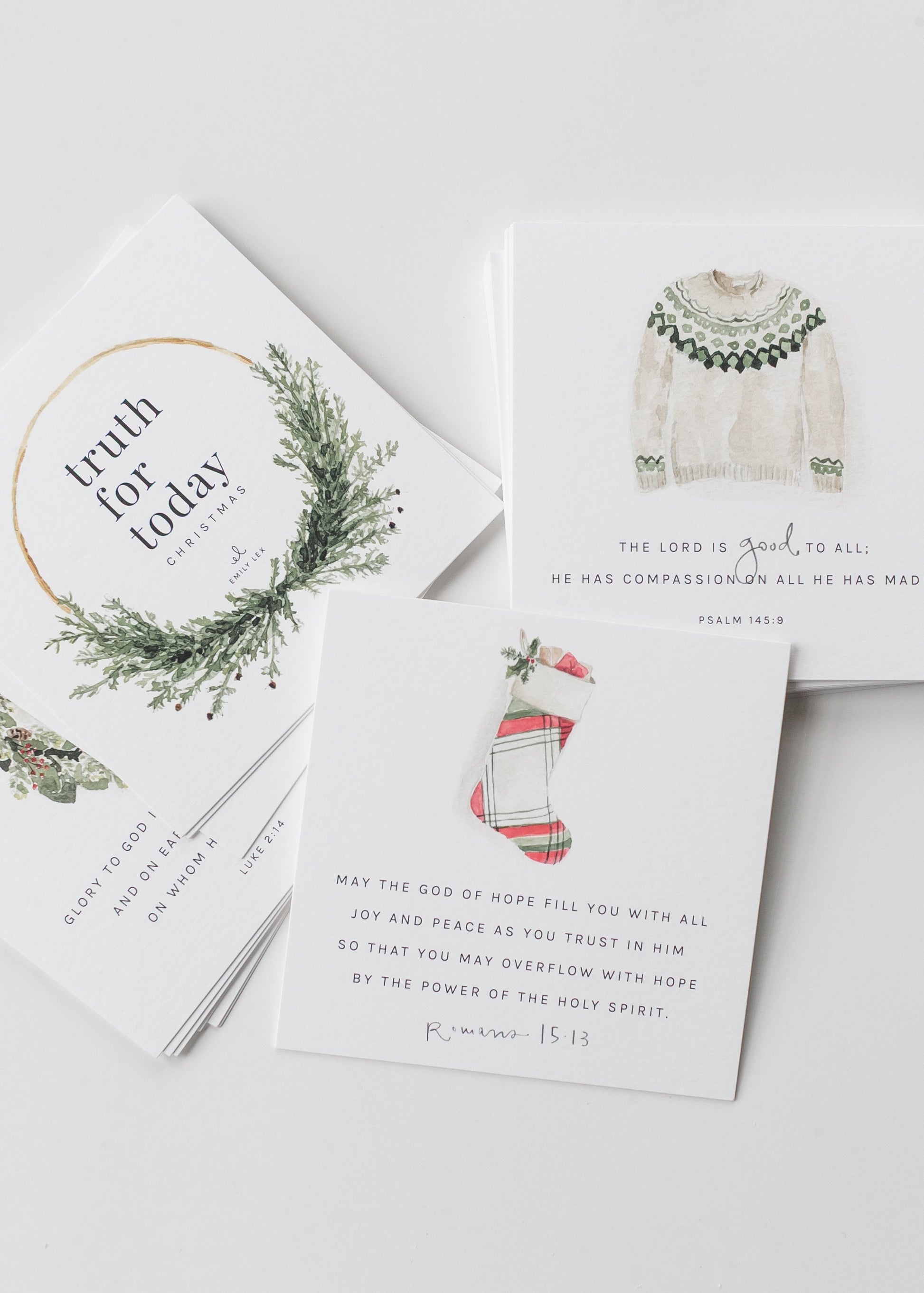 Emily Lex Studio Truth For Today Christmas Cards FF Home + Lifestyle