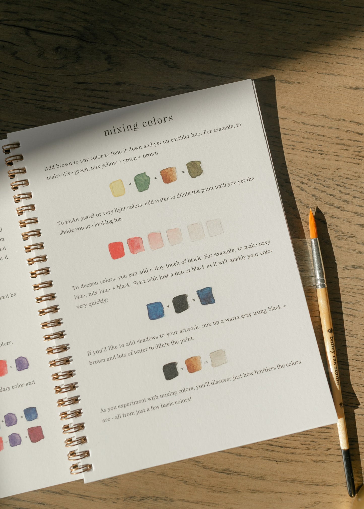 Emily Lex Studio Winter Watercolor Workbook Gifts