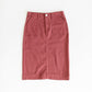 Erica Cotton Twill Midi Skirt IC Skirts
