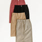 Erica Cotton Twill Midi Skirt IC Skirts